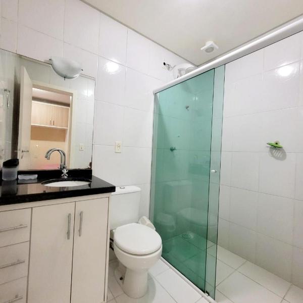 107- Apartamento c/ patio e piscina privada Bombas - Foto 3
