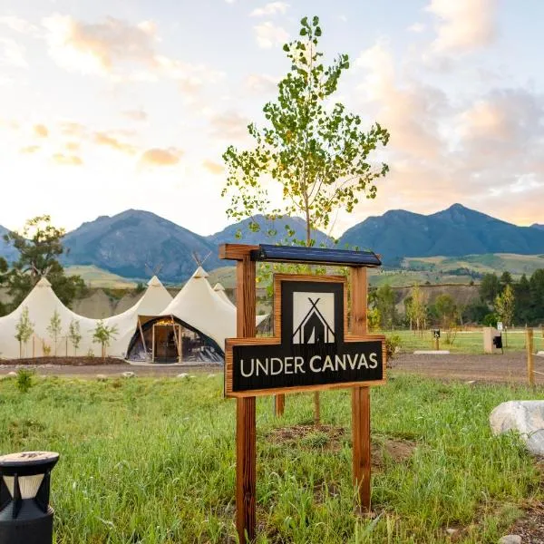 Under Canvas North Yellowstone - Paradise Valley, hotel v destinaci Livingston