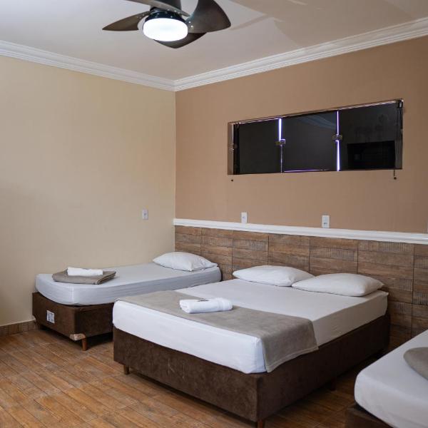 Hotel Nixon Próximo, Rodoviária, Prefeitura e a Matriz central