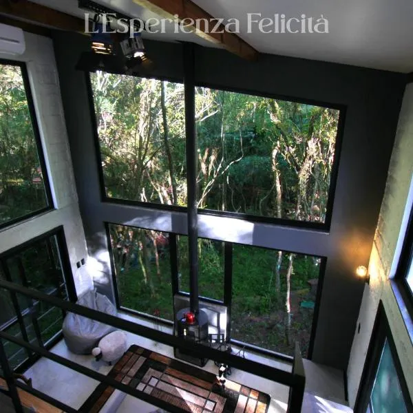 L'esperienza - Chalés completos - Ecoturismo, ξενοδοχείο σε Nova Petropolis