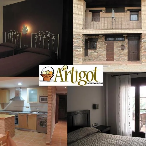 Apartamentos Artigot, hotel em Cella