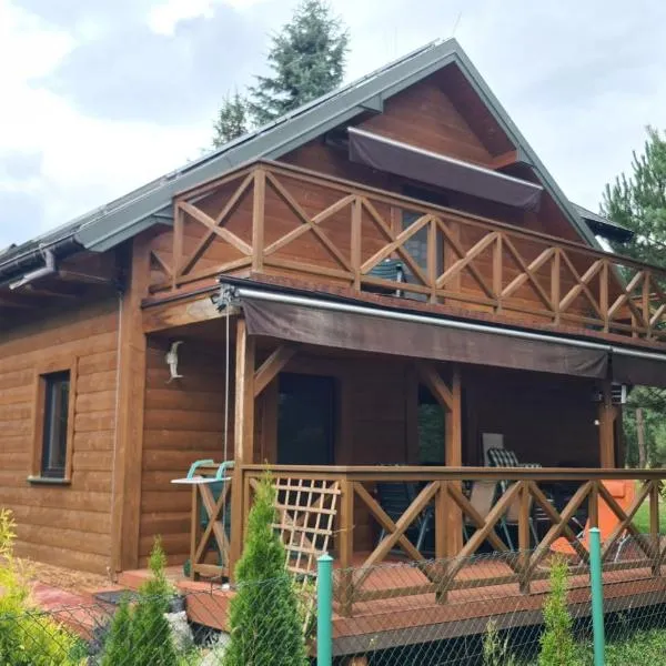 Leśna Rezydencja z plażą nad Zalewem Chańcza, hotel v destinácii Pągowiec