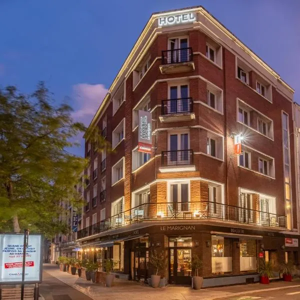 The Originals Boutique, Hôtel Le Marignan,Le Havre Centre Gare, hotel v destinácii Le Havre