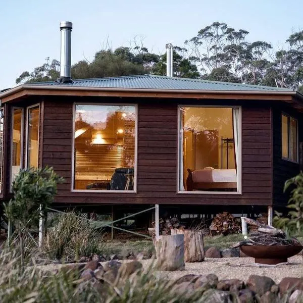 The Hideout Cabin, hotel v destinaci Woodbridge