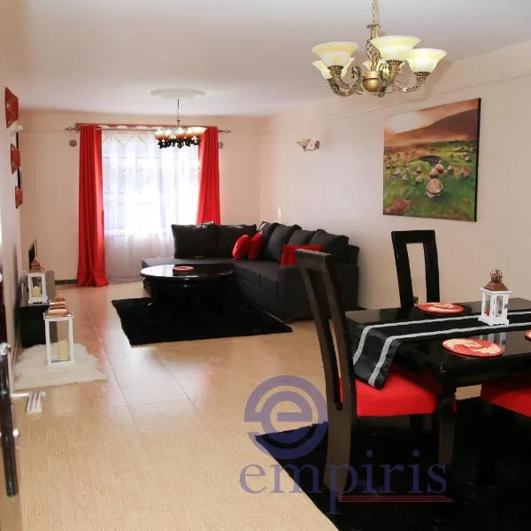 3BR Luxury Apartment Milimani Nakuru, Empiris with Pool, Gym, Near Golf Club, hotel a Nakuru