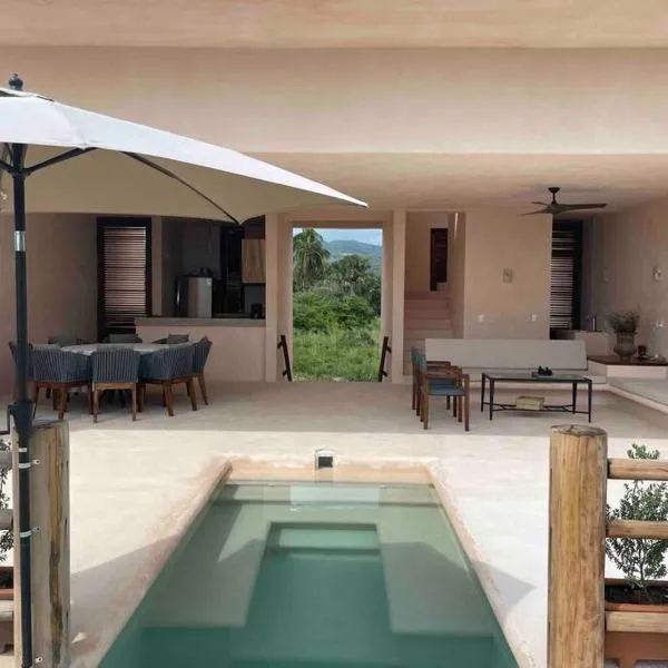 La Villana: Hermosa casa a pasos del mar, hotel in Puerto Escondido