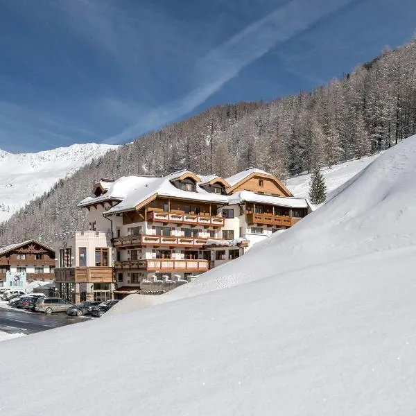 Burghotel Alpenglühn, hotel a Obergurgl