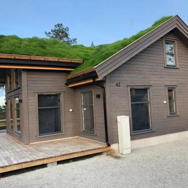 Familiehytte på Gautefall nær alpint og bading, hotel sa Drangedal