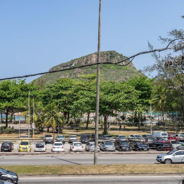 2 SUÍTES Vista MAR Praia do Recreio e Pedra do Pontal - Condomínio com Estacionamento e Portaria 24h - Cozinha Completa, Wi-Fi e Ar Condicionado - Foto 5