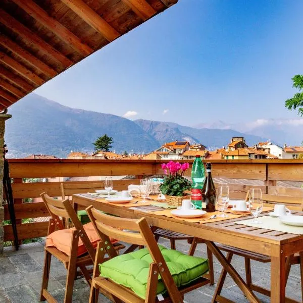 Green Chalet Scalotta - Wonderful Terrace Lake and Mounts View with Spa, hotel v destinaci Dervio