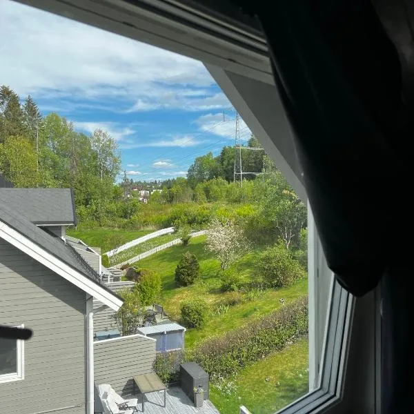 Loftroom in townhouse Oslo 1 singel bed 1 double bed, hotel v destinaci Lorenskog