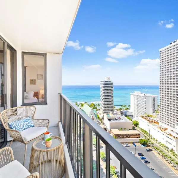 Waikiki Banyan retreat - parking, pool, sauna & sea views, khách sạn ở Honolulu