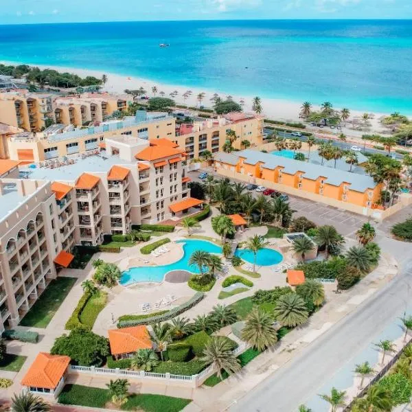 The Elegance of Oasis -3BR Apartment Beach Front, hotel a Palm-Eagle Beach