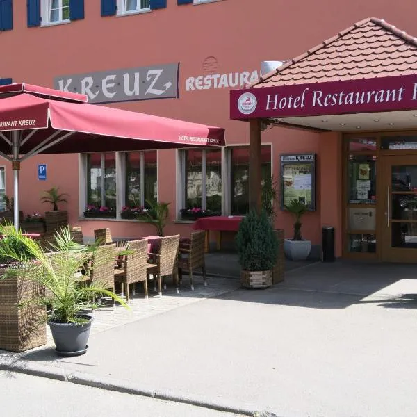 Hotel Restaurant Kreuz Spaichingen, hôtel à Wurmlingen