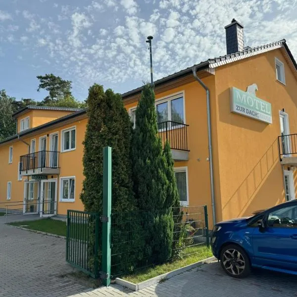 Motel Zur Dachsbaude, hotell i Wandlitz