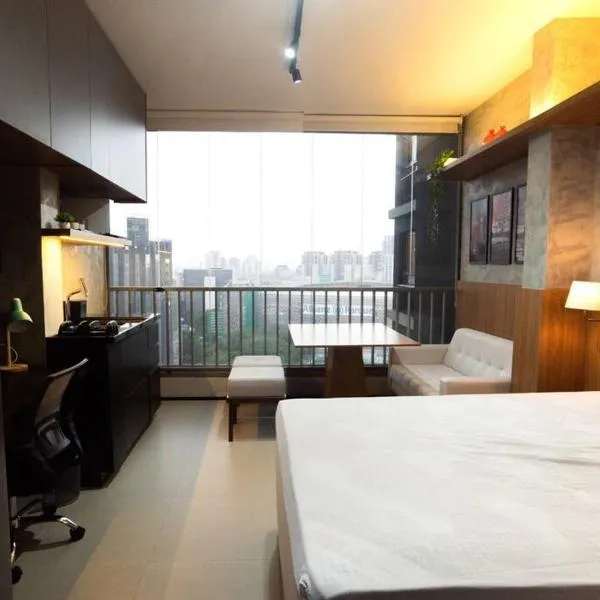 Studio Moderno e Encantador Perdizes Allianz Unimed, hotel v Sao Paulu