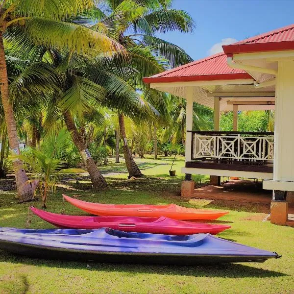 HUAHINE - Hibiscus House, hotel v destinaci Haapu