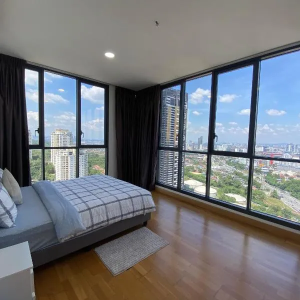 KL Gateway Penthouse by Cobnb - 10Pax、クアラルンプールのホテル