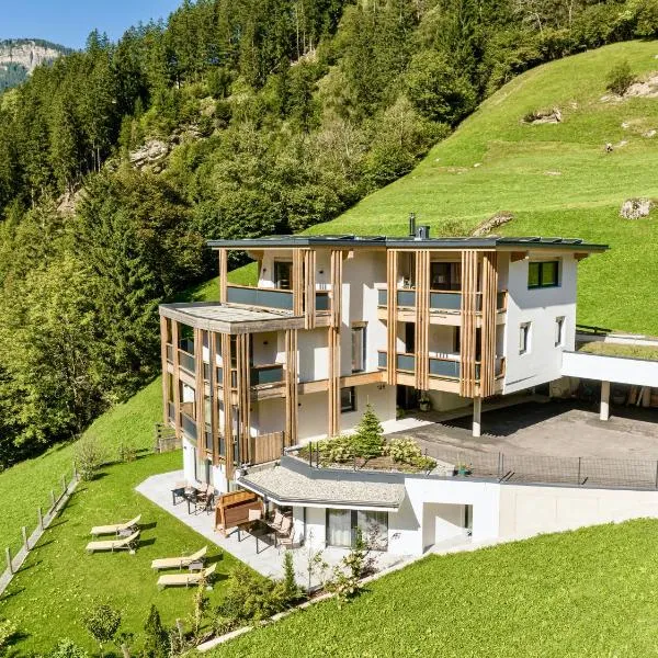 Natur Zeit - Alpine Garden Apartments, hotell i Mayrhofen