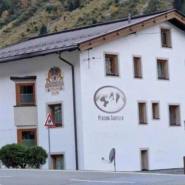 Gasthof Pension Santeler, hotel v Sankt Leonhard im Pitztal