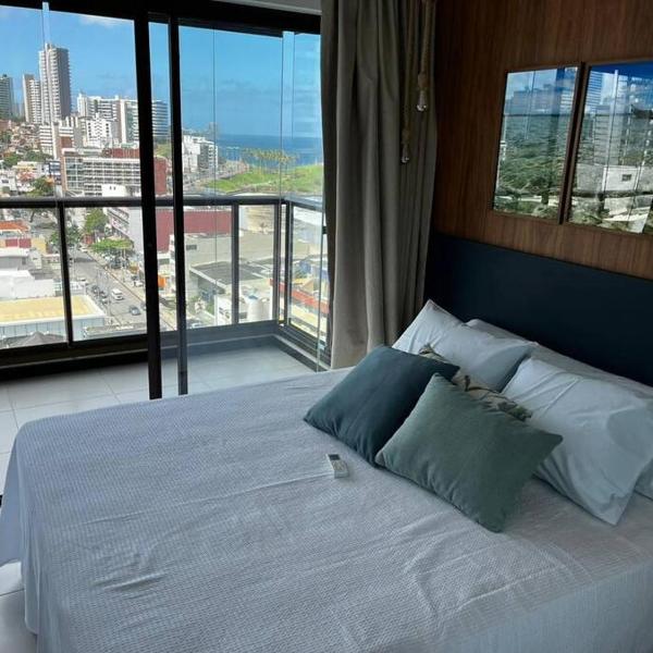 Salvador Farol da Barra N903 Apartamento Vista Mar - Foto 2