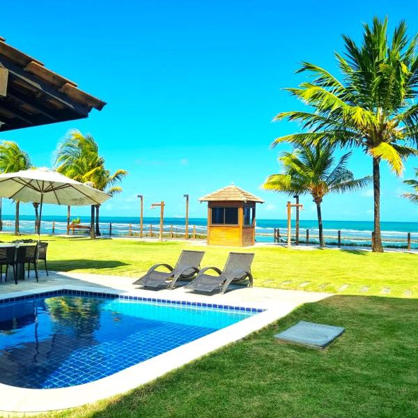 Casa à beira-mar 23 - Pé na Areia, Tipo Bangalô, Piscina Privativa, Muro Alto, Porto de Galinhas, PE - Foto 4