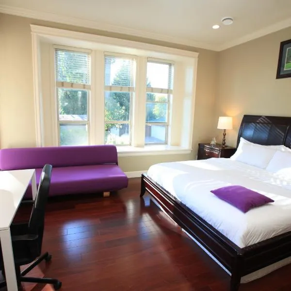 Vancouver Metrotown Guest House 8 mins walk to Sky Train, hotell i Burnaby
