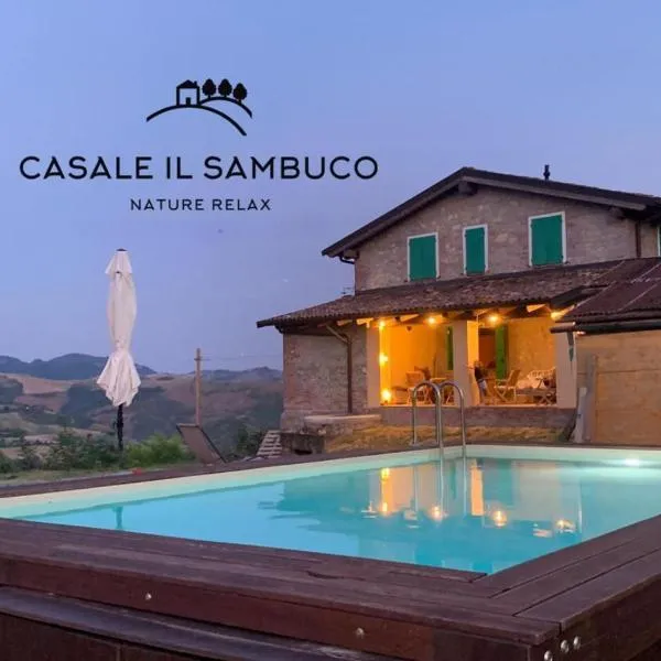 Casale IL SAMBUCO sui colli bolognesi, hôtel à San Lazzaro di Savena