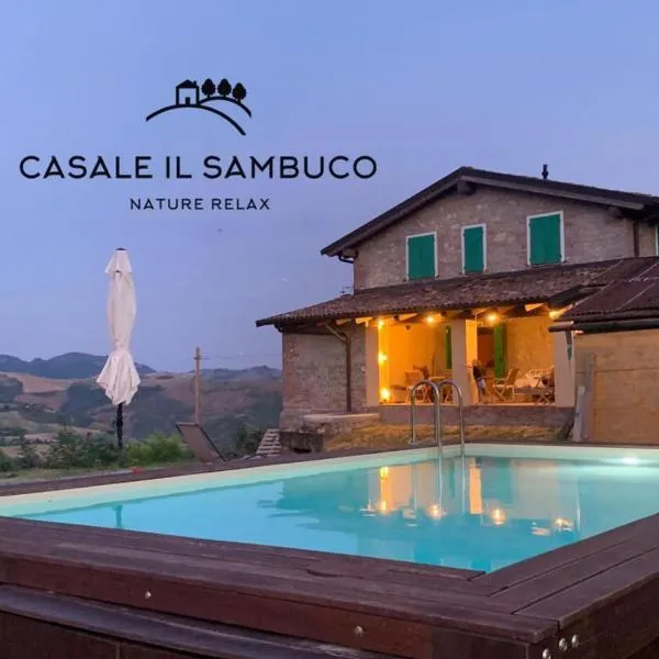 Casale IL SAMBUCO sui colli bolognesi, khách sạn ở San Lazzaro di Savena