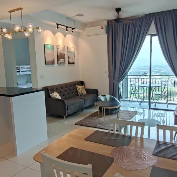 H&W Sunway Onsen Suite 4-7pax near Lost World of Tambun Ipoh, hôtel à Ipoh
