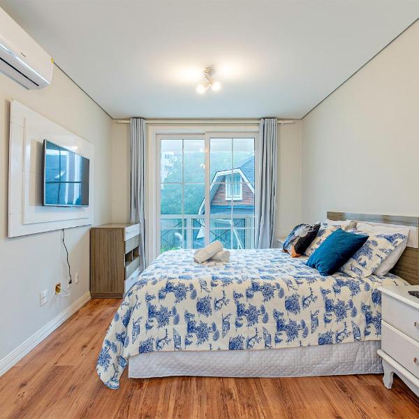 Incrível apartamento a 500m da Rua Coberta