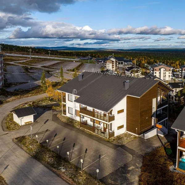 Apartment Villa Ylläs 201: Ylläsjärvi şehrinde bir otel