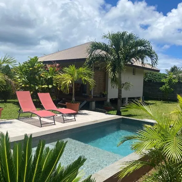 TAHITI - Bungalow Toah Piti, hotel v destinaci Taravao