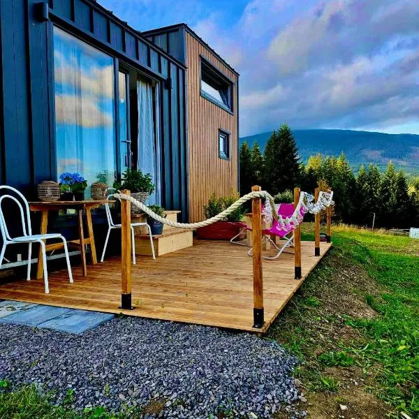 Domek w górach Tiny House Polana Widokówka Babia Góra、Lipnica Wielkaのホテル