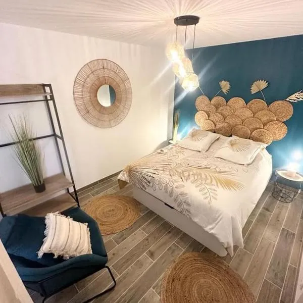 L'Evasion - Climatisé - Jardin - Plage - Jacuzzi, hotel v destinaci Perpignan