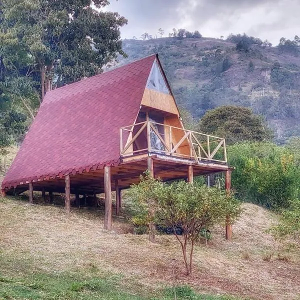 Glamping Cabaña el Porvenir 10601, hotel di Tibirita