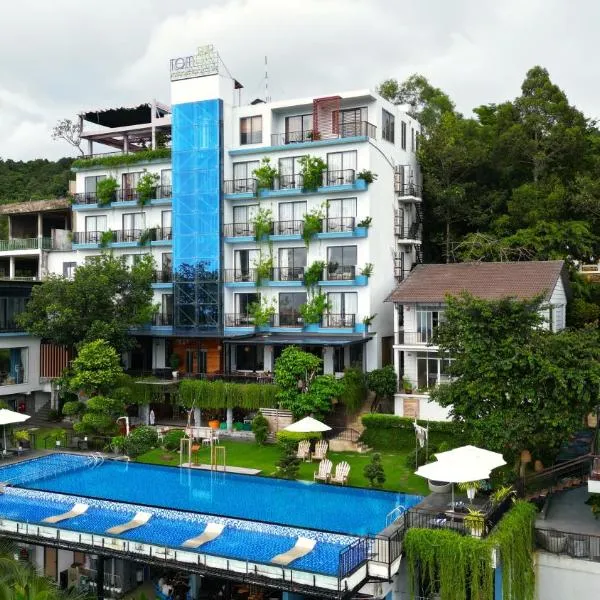 Viesnīca Tom Hill Boutique Resort & Spa pilsētā Dương Tô