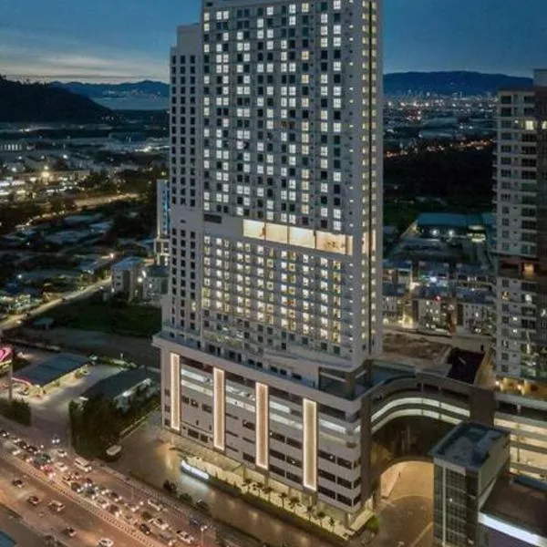 Lovely Studio 3 pax @Sky Condo Juru Sentral, khách sạn ở Bukit Mertajam