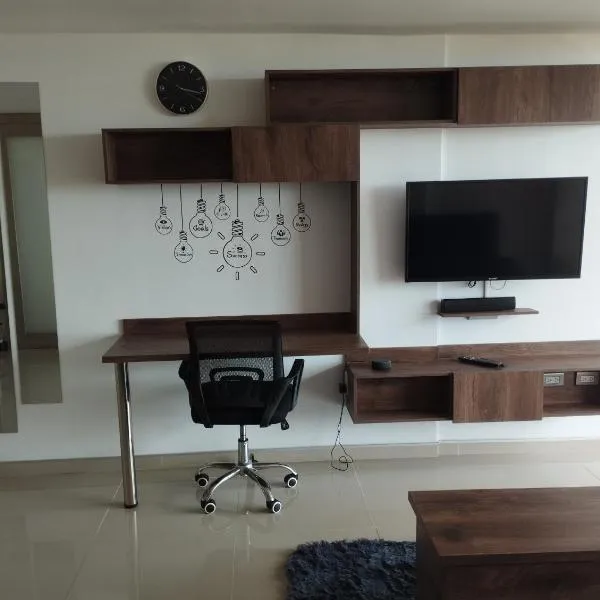 R3 Apartamento muy comodo y seguro perfecto para trabajar o vacacionar con balcón al mar, hotel v destinaci Ríohacha