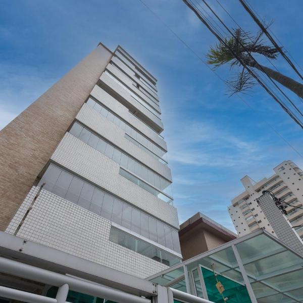 200m Praia Canto do Forte! 2 Quartos - Estacionamento e Varanda Gourmet - Wi-Fi 500Mega - Foto 2