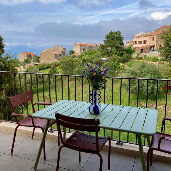 Vignarella meublé de tourisme classé 5 étoiles avec terrasse, hotel in Piana