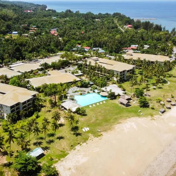 棕櫚灘度假村，Kampung Pohon Batu的飯店