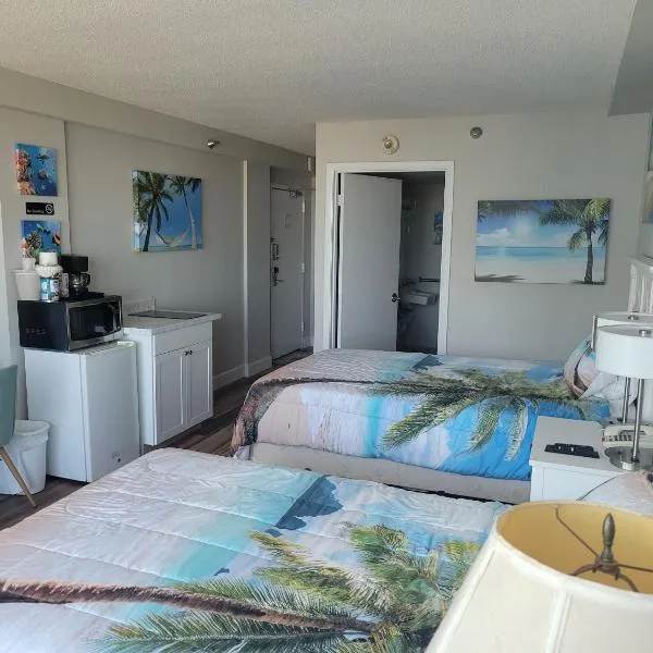 Beautiful Ocean view Condo with huge TV, hotel v destinaci Daytona Beach