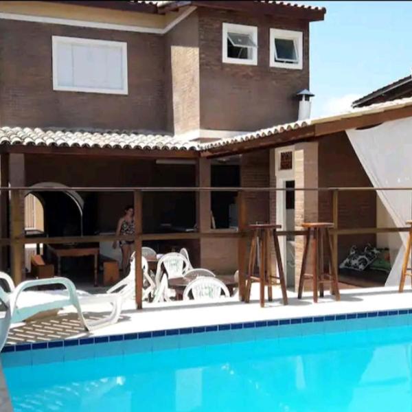 Casa com piscina Guarujá