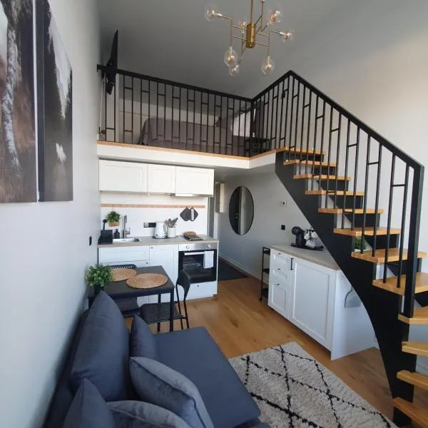 Loft Style Studio Apartment- Free Parking- Free Gym- Keyless Access, hotel v destinaci Tartu