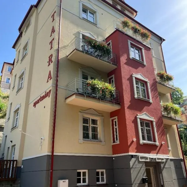 Apartmány Tatra, khách sạn ở Jáchymov