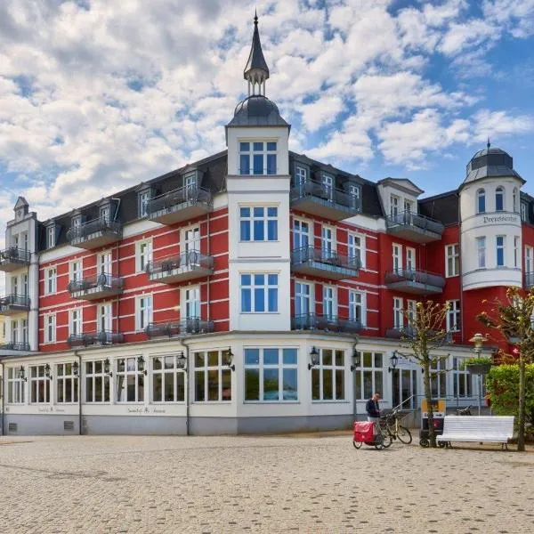 Strandhotel Preussenhof、ツィノヴィッツのホテル