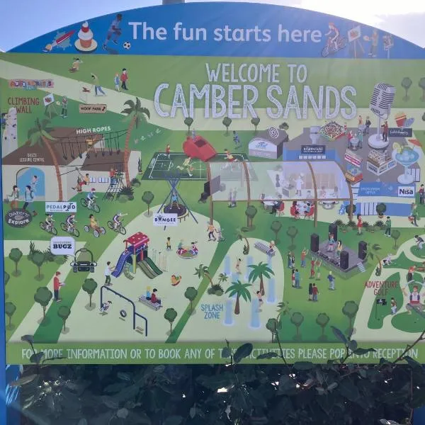 Coastal Getaway, camber sands、Camberのホテル