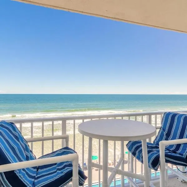 HBR Direct Oceanfront Condo, Daytona Beach, sleeps 4, hotel v destinaci Daytona Beach