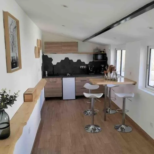 Micro maison Lyon 8/ Parking / Terrain de pétanque, hotel Bronban